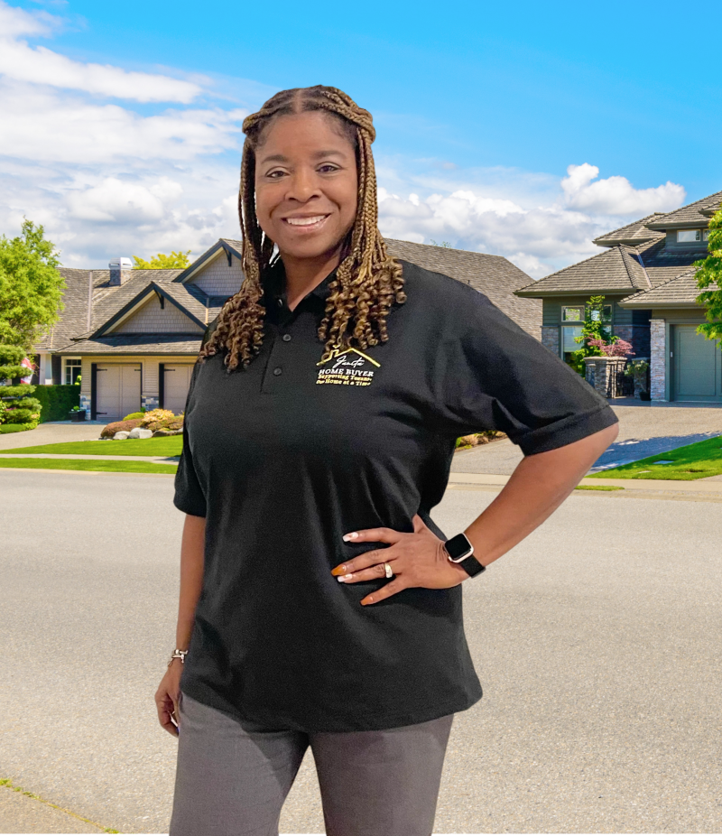 Janitahomebuyer pic blackshirt w-background Janitahomebuyer pic blackshirt w-background